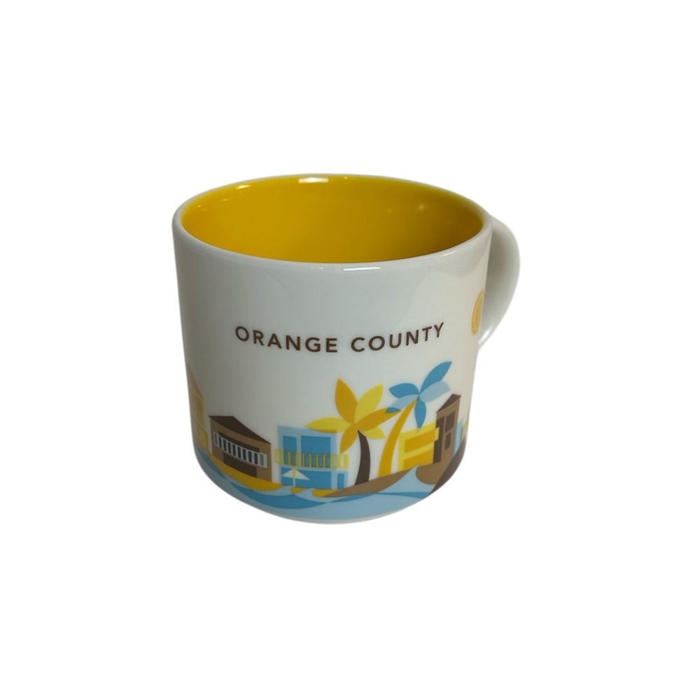 Starbucks ORANGE COUNTY 2016 You Are Here Collector Series 14oz. Coffee Tea Mug